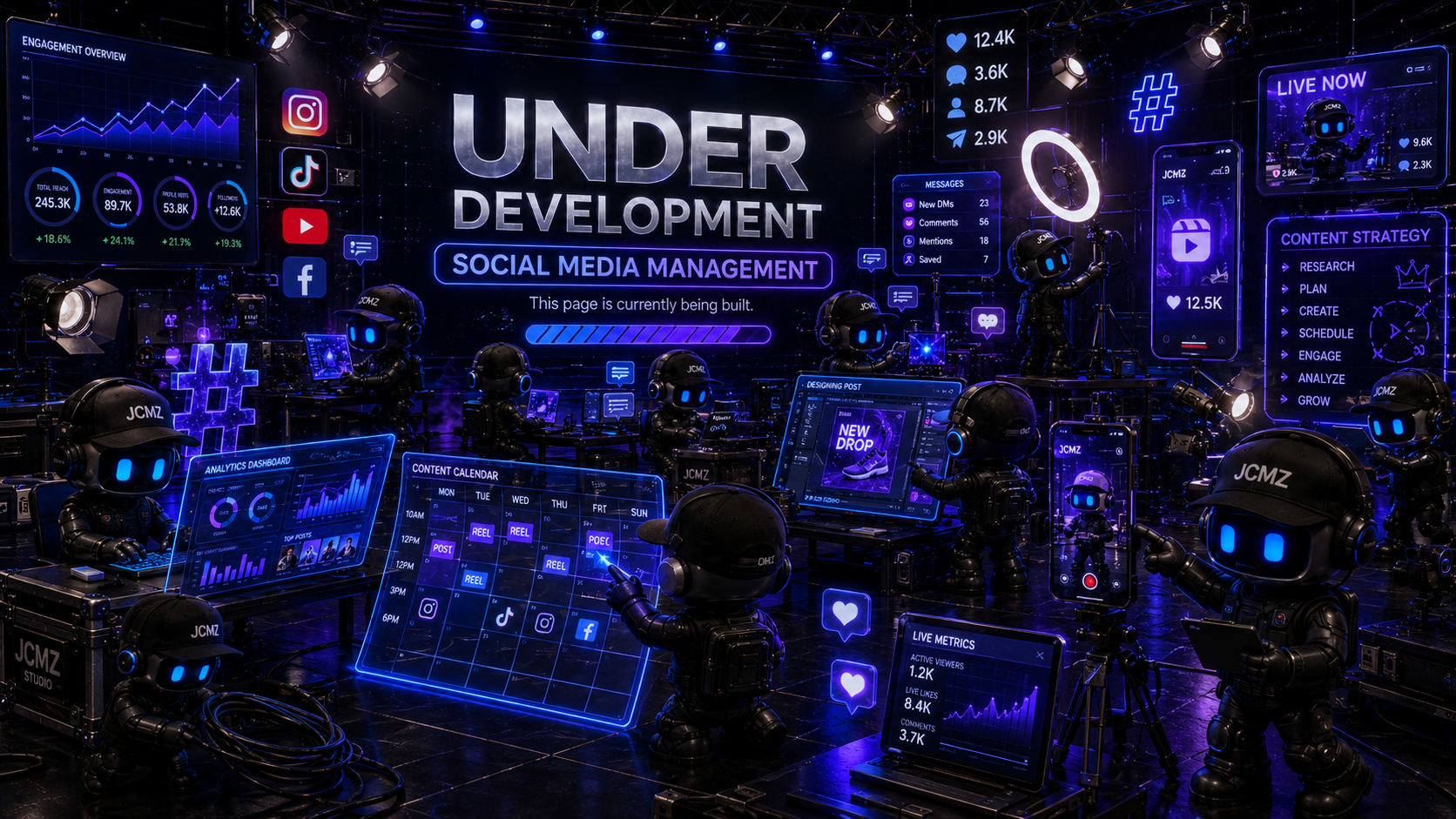 ENTERTAINMENT PRODUCTION UNDER DEVELOPMENT